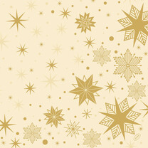 Bio Dunisoft-Servietten Stargazing Cream 40 x 40 cm Bio Dunisoft-Servietten Stargazing Cream 40 x 40 cm