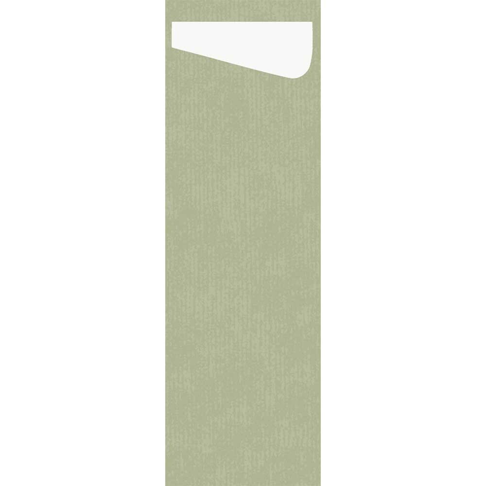 Bio Dunisoft Slim Serviettentaschen pistachio green - weiß Bio Dunisoft Slim Serviettentaschen pistachio green - weiß