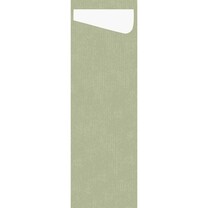 Bio Dunisoft Slim Serviettentaschen pistachio green - weiß Bio Dunisoft Slim Serviettentaschen pistachio green - weiß