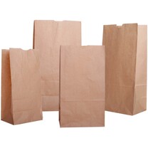 Blockbodenbeutel Lunchtüte braun Blockbodenbeutel Lunchtüte braun
