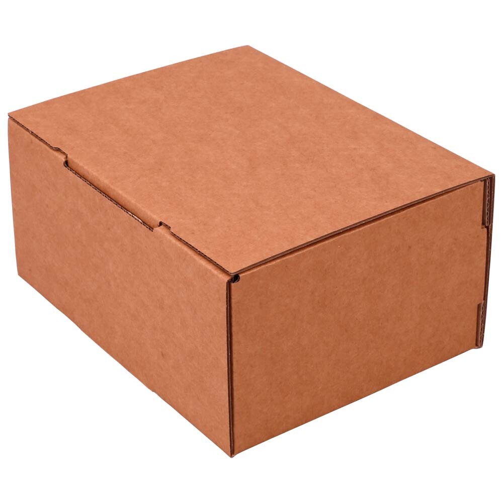 Braune Postversandkartons 215 x 155 x 100 mm