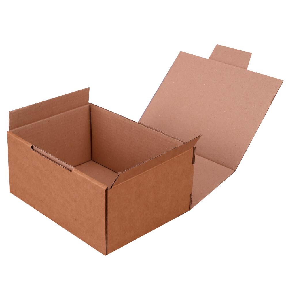 Braune Postversandkartons 215 x 155 x 100 mm