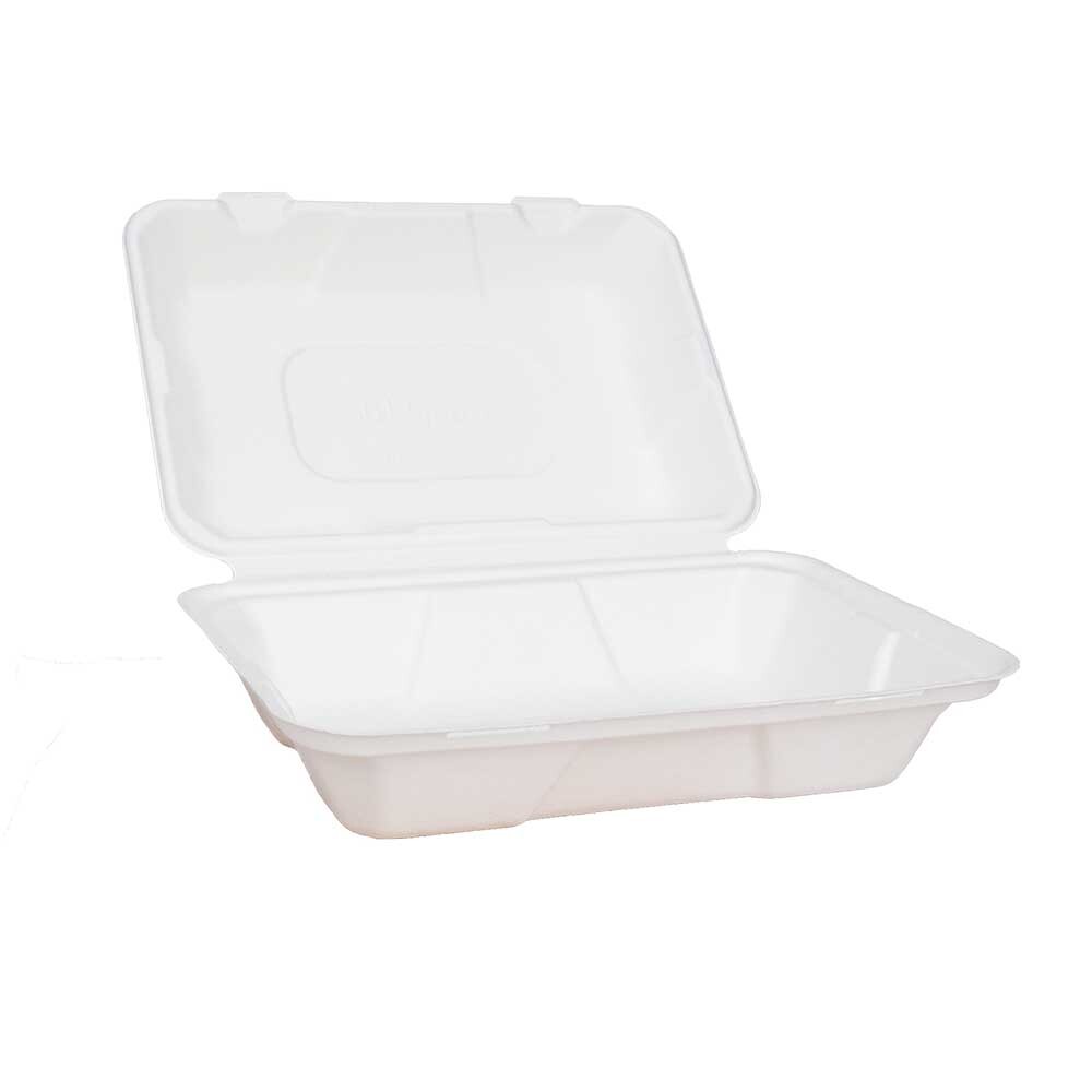 Burger Boxen XL ungeteilt aus Holzfaser Burger Boxen XL ungeteilt aus Holzfaser