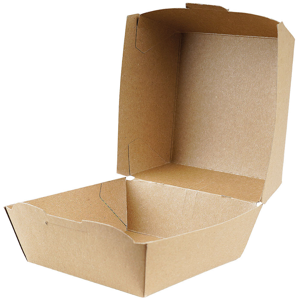 Burgerbox braun 500 ml Burgerbox braun 500 ml
