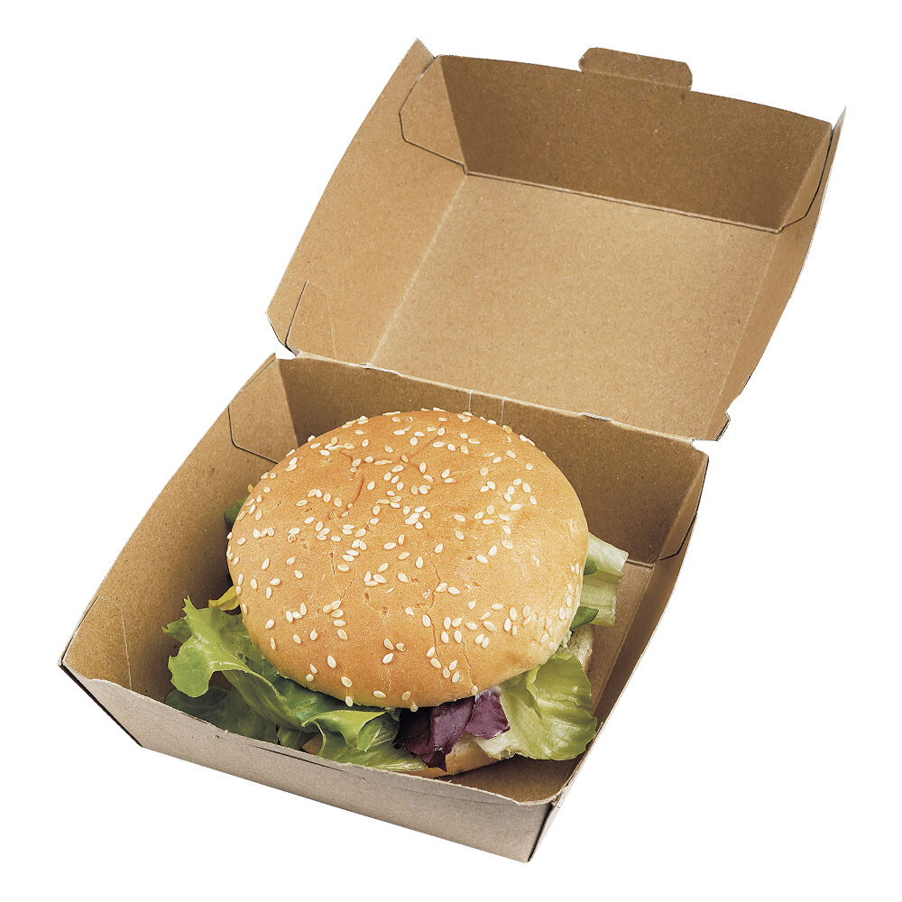Burgerbox braun 500 ml Burgerbox braun 500 ml