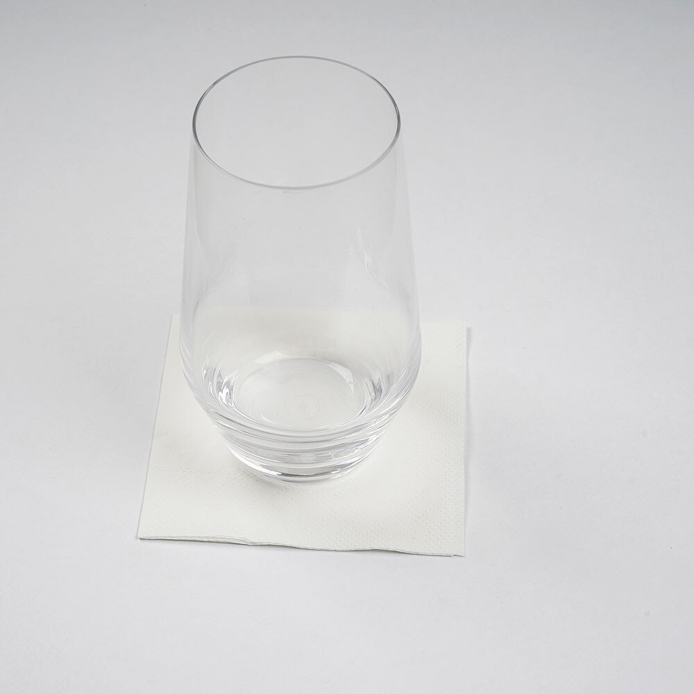 Cocktailservietten 24 x 24 cm 2-lagig weiß