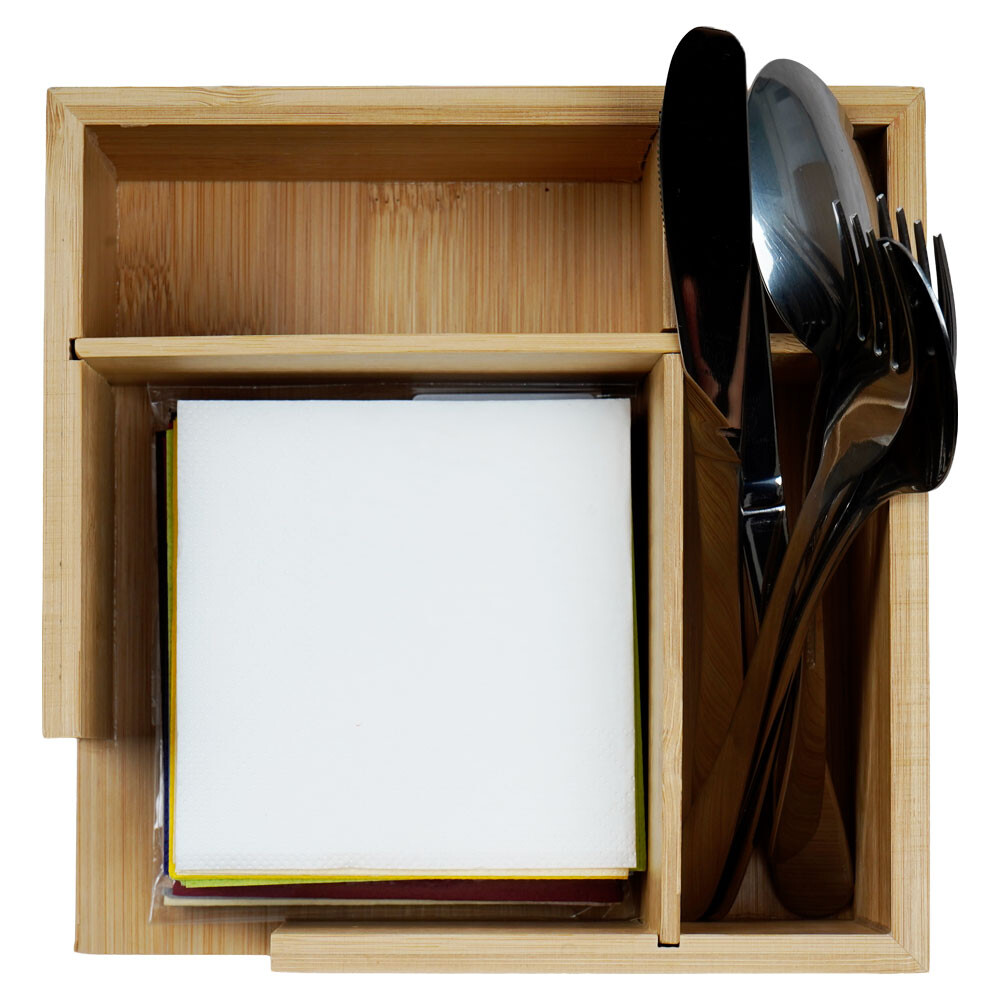 Cocktailservietten 24 x 24 cm 2-lagig weiß