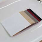 Cocktailservietten Soft UNI 20 x 20 cm
