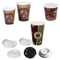 Coffee To Go Becher mit neutralem Kaffeemotiv Coffee To Go Becher mit neutralem Kaffeemotiv