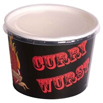 Currywurstbecher Imbissbecher Snackbecher Currywurstbecher Imbissbecher Snackbecher