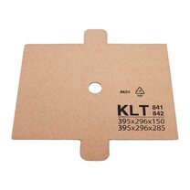 Deckel für KLT Behälter Typ 841 aus Wellpappe