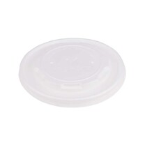 Deckel für Suppenbecher Vegware weiß 11.5 cm Durchmesser Deckel für Suppenbecher Vegware weiß 11.5 cm Durchmesser