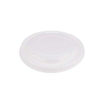 Deckel für Suppenbecher Vegware weiß 9 cm Durchmesser Deckel für Suppenbecher Vegware weiß 9 cm Durchmesser