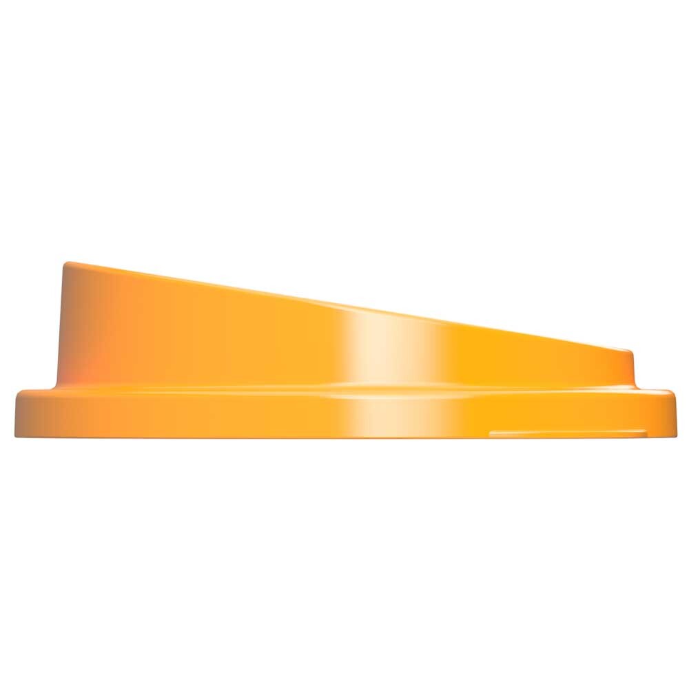 Deckel Mehrweg orange 80 mm Durchmesser