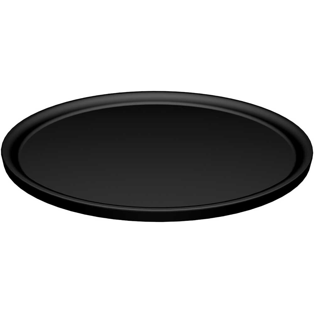 Deckel schwarz für Mehrwegschalen rund Deckel schwarz für Mehrwegschalen rund