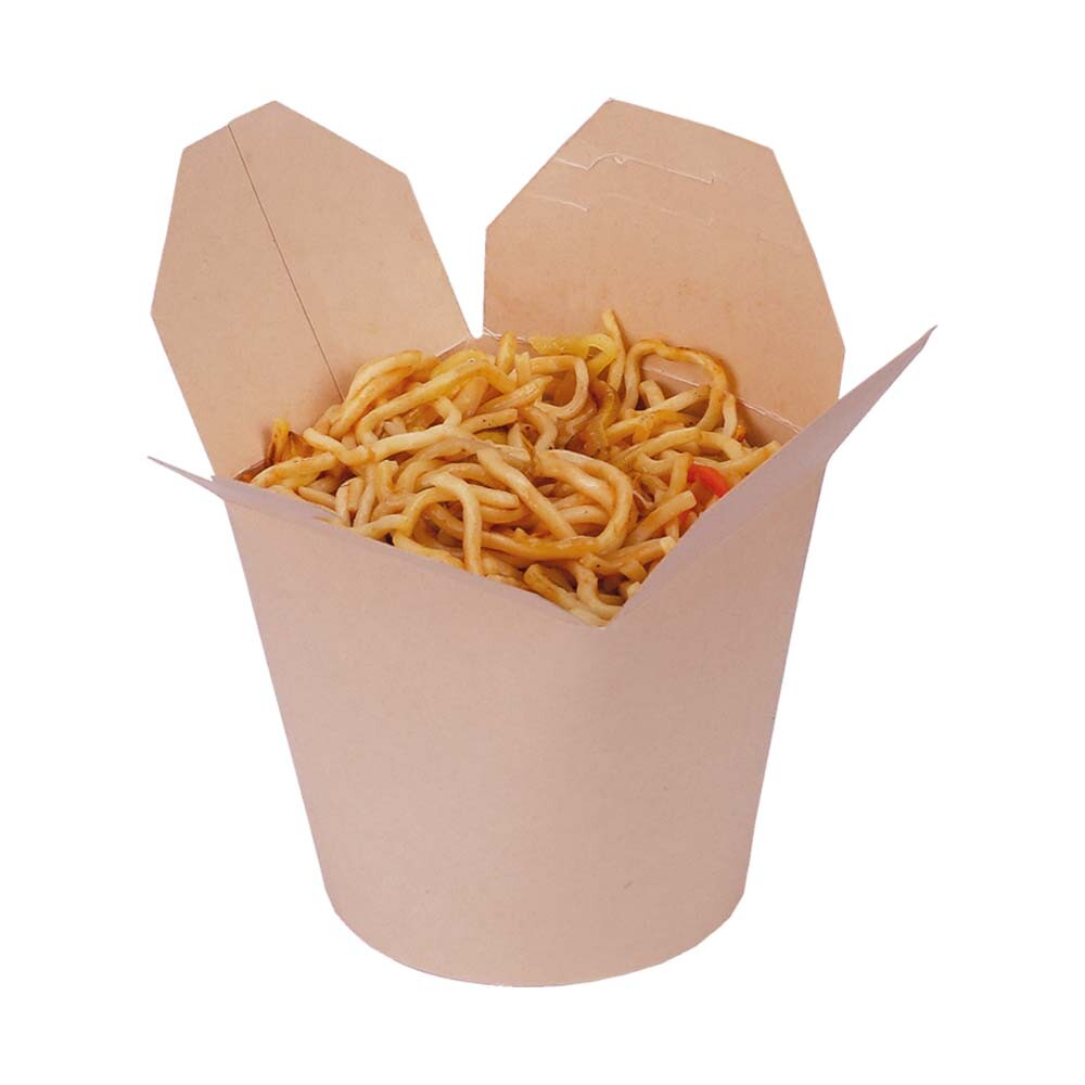 Deliboxen - Asia Snackboxen braun 950 ml