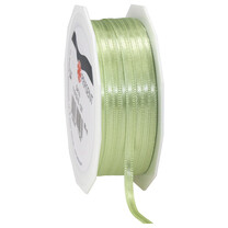 Doppelsatinband mit Webkante mint Doppelsatinband mit Webkante mint