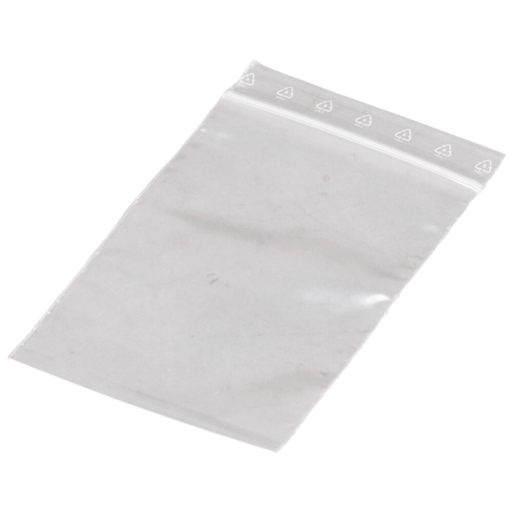 Druckverschlussbeutel transparent 100x150x0.050 mm Druckverschlussbeutel transparent 100x150x0.050 mm
