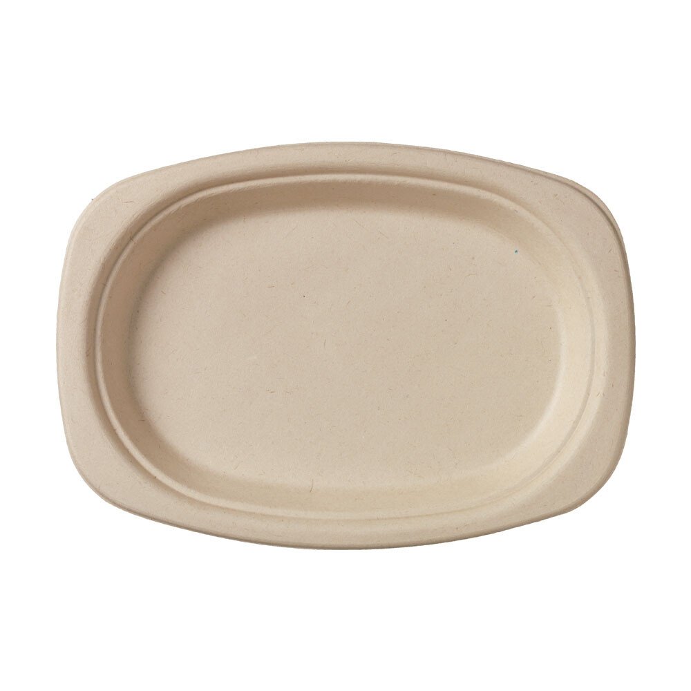 Duni Bagasse Teller oval 22 cm Duni Bagasse Teller oval 22 cm