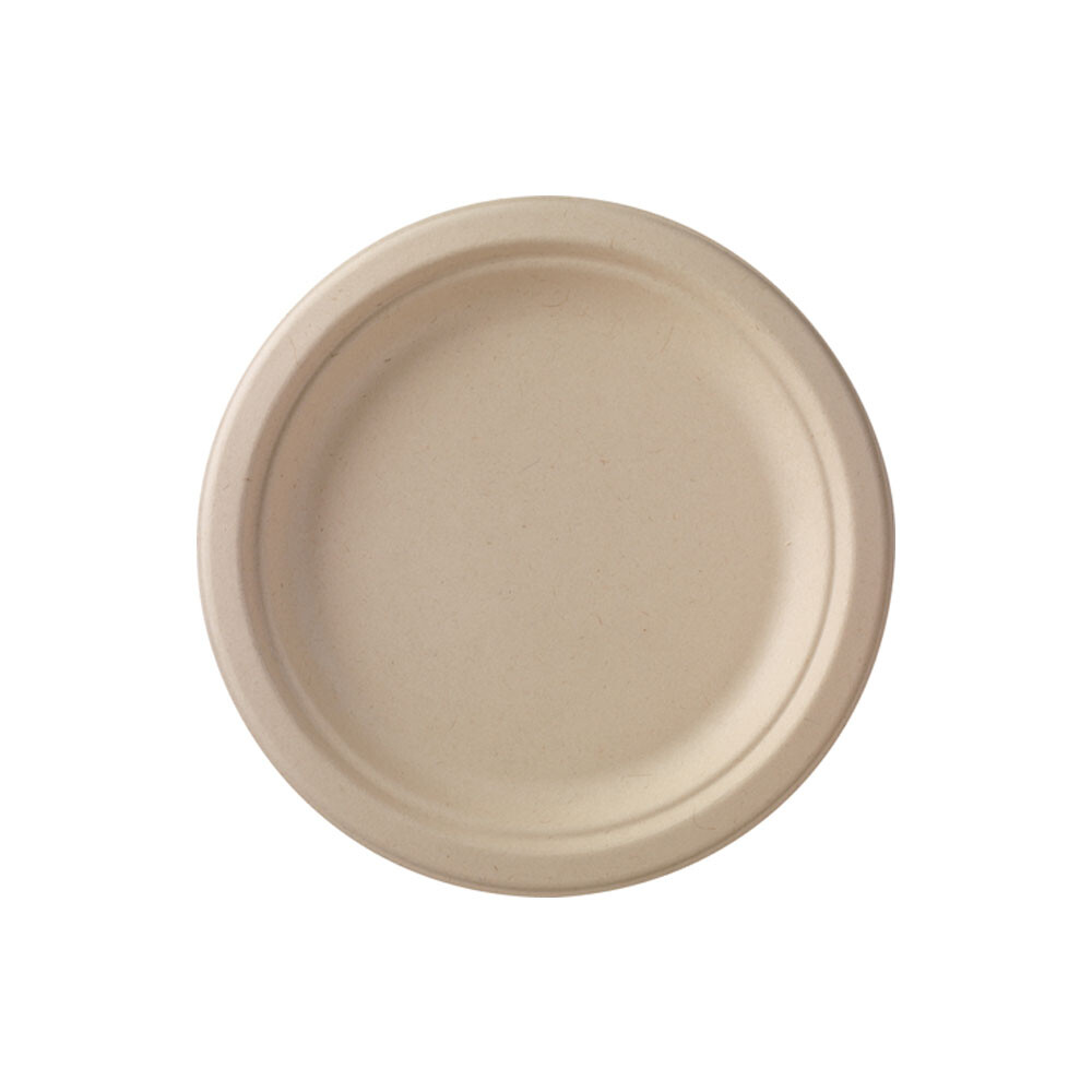 Duni Bagasse Teller rund Braun 22 cm