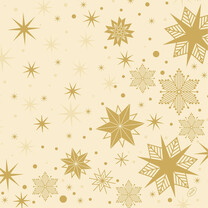 Duni Dunilin Servietten Stargazing Cream 40 x 40 cm - Weihnachten Duni Dunilin Servietten Stargazing Cream 40 x 40 cm - Weihnachten