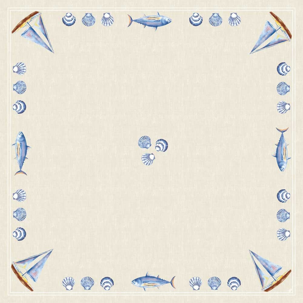 Duni Dunisilk Mitteldecken 84 x 84 cm Tide