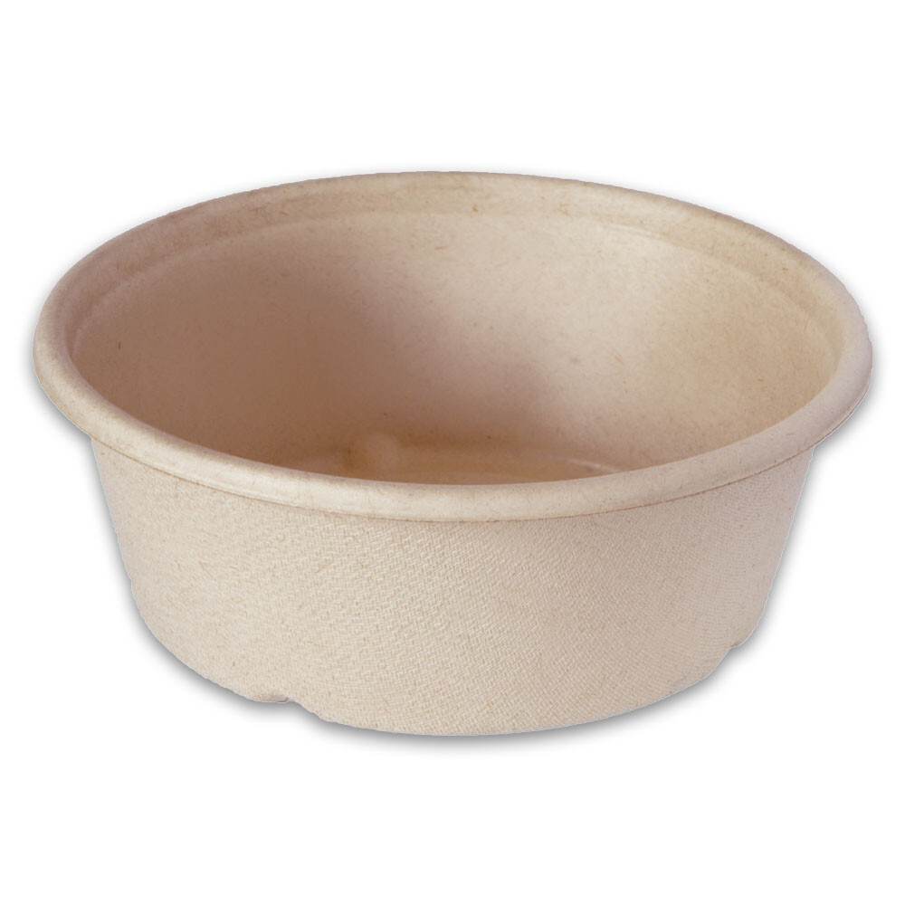 Duni Food - Bagasse-Salatschalen rund 1200 ml