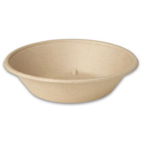 Duni Food - Bagasse-Salatschalen rund braun 800 ml Duni Food - Bagasse-Salatschalen rund braun 800 ml