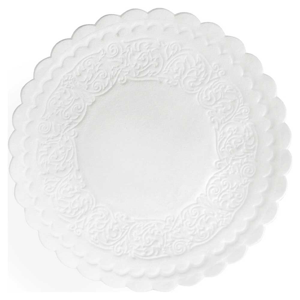 Duni Glasuntersetzer 9 cm Weiß Duni Glasuntersetzer 9 cm Weiß