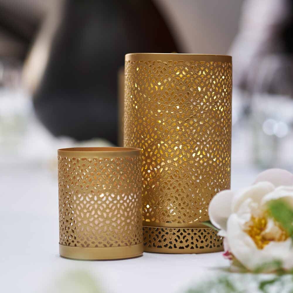 Duni Kerzenhalter Bliss Gold 100 x 80 mm