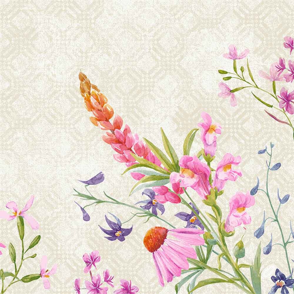 Duni Klassik-Servietten - 40 x 40 cm Floret