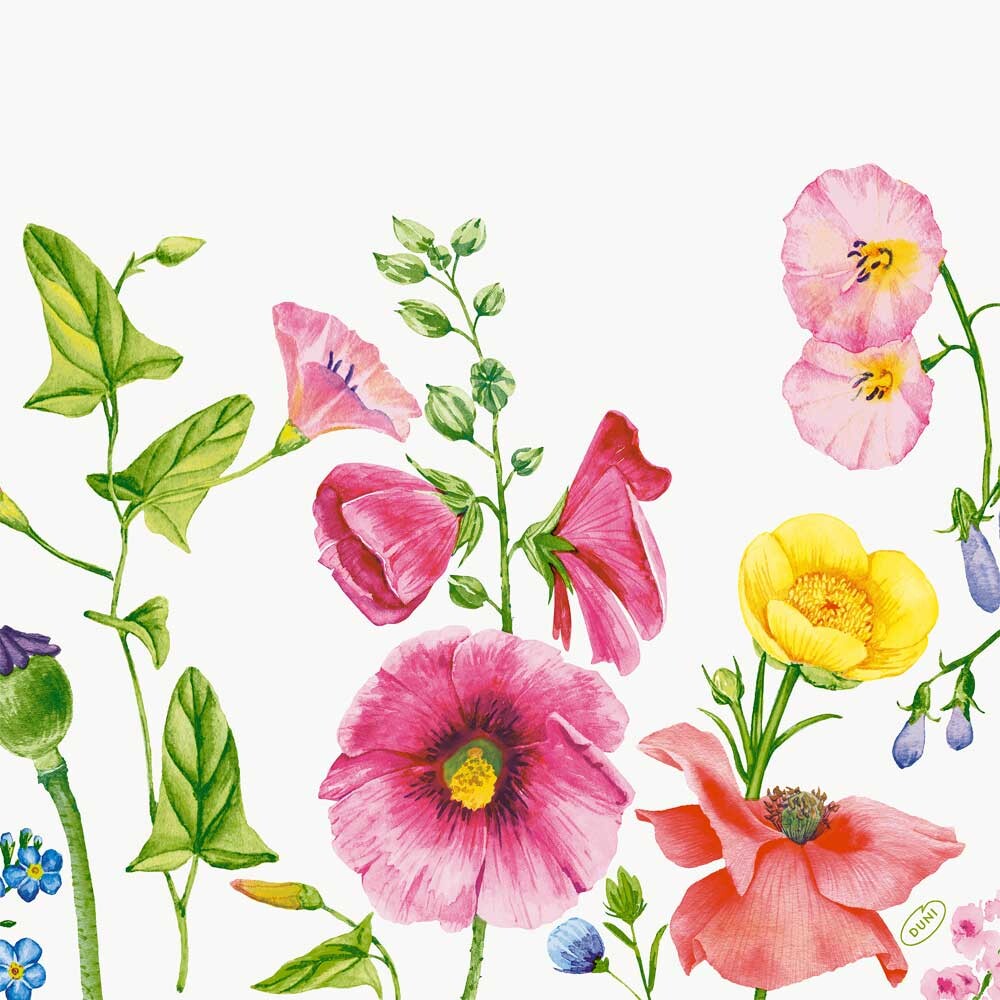 Duni Klassik-Servietten - 40 x 40 cm Flowy Meadow Duni Klassik-Servietten - 40 x 40 cm Flowy Meadow