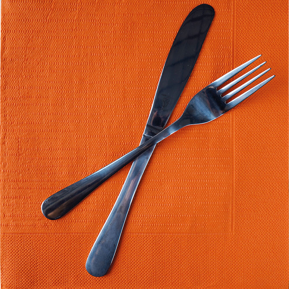 Duni Klassik-Servietten 40 x 40 cm Sun Orange