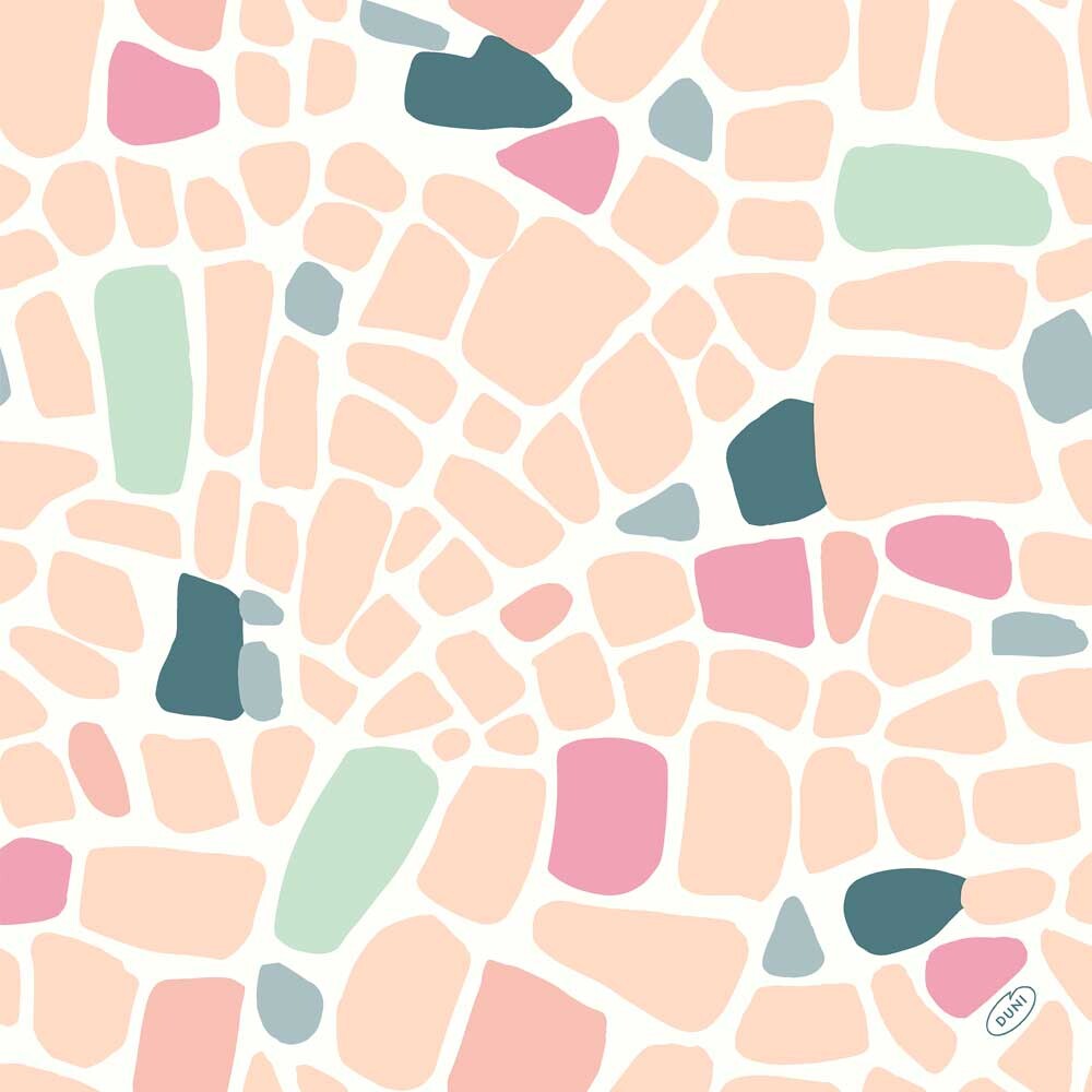 Duni Klassik-Servietten - 40 x 40 cm Ocean Pebbles Duni Klassik-Servietten - 40 x 40 cm Ocean Pebbles