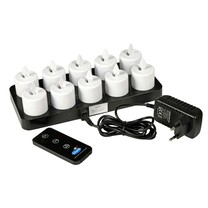 LED Moving Flame 10er Set wiederaufladbar
