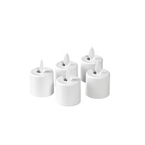 LED Moving Flame 5er Ersatzkerzenset wiederaufladbar