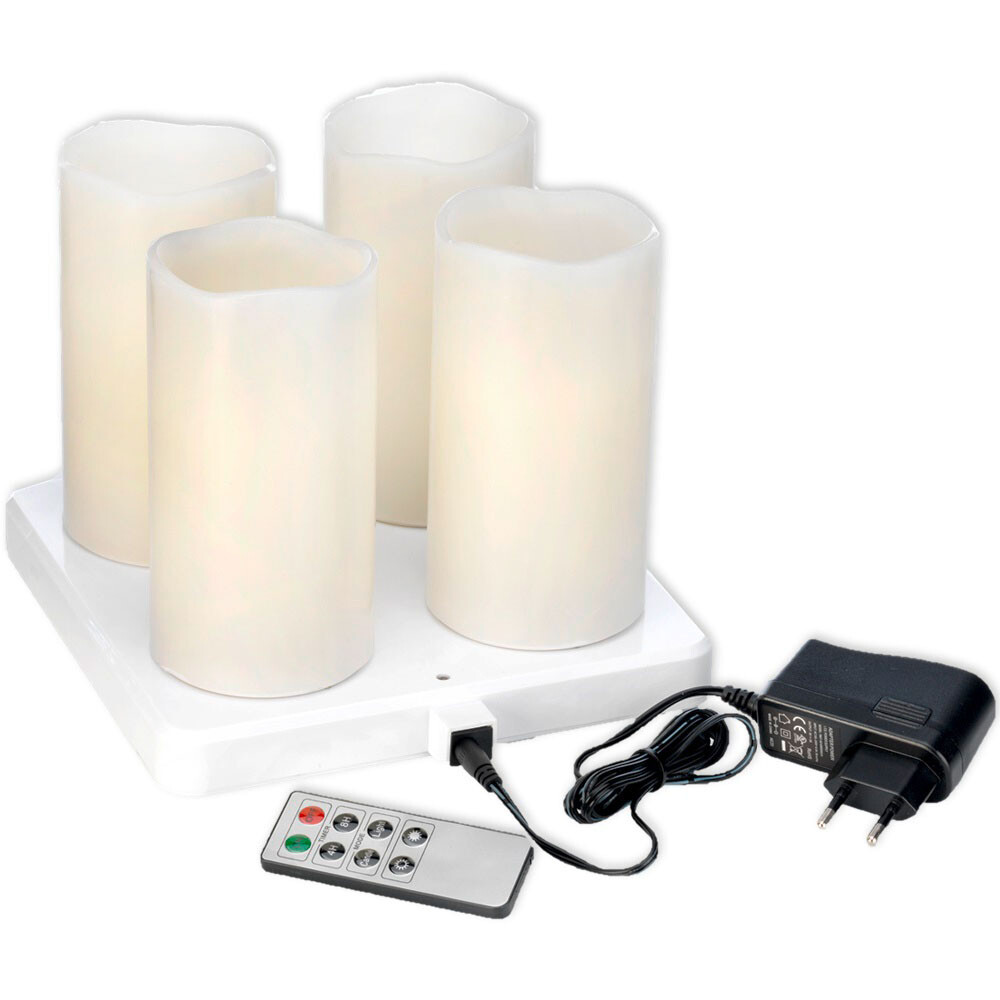 Duni LED-Stumpenkerzen Set 220 x 75 mm Duni LED-Stumpenkerzen Set 220 x 75 mm