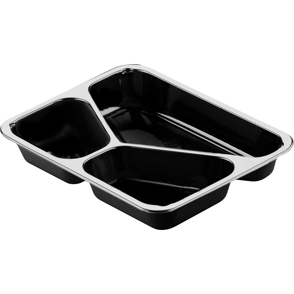 Duni Menüschalen schwarz - CPET 430-225-165 ml Duni Menüschalen schwarz - CPET 430-225-165 ml
