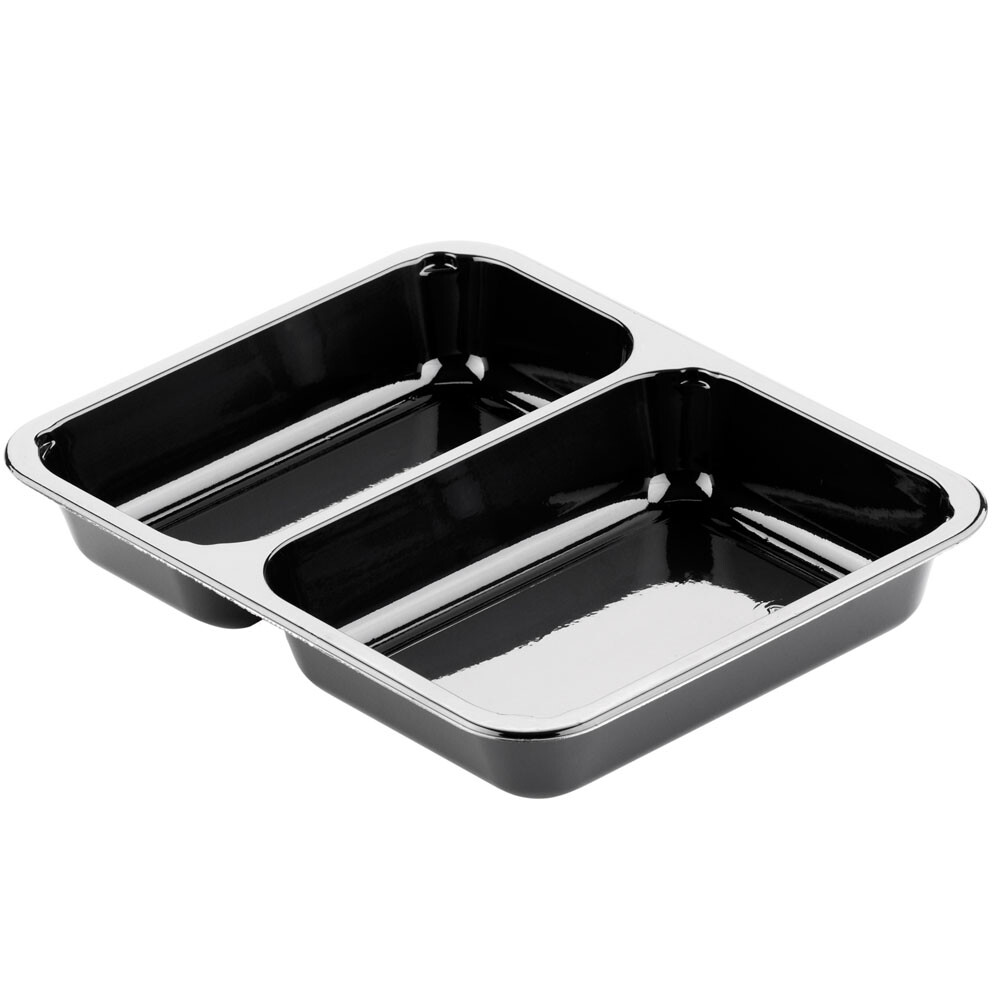 Duni Menüschalen schwarz - CPET 515370ml Duni Menüschalen schwarz - CPET 515370ml