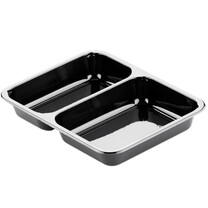 Duni Menüschalen schwarz - CPET 515370ml Duni Menüschalen schwarz - CPET 515370ml