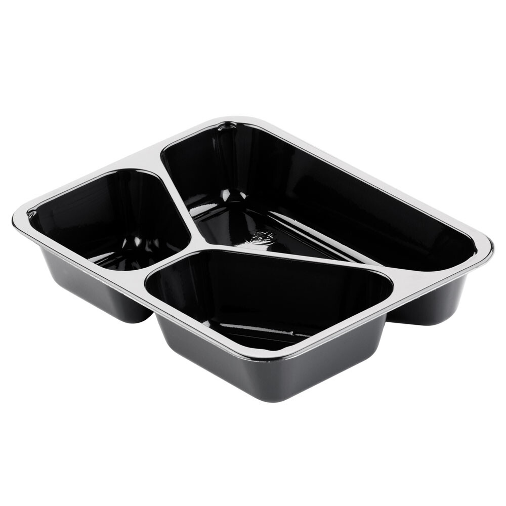 Duni Menüschalen schwarz - CPET 525275205 ml Duni Menüschalen schwarz - CPET 525275205 ml