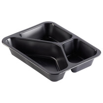 Duni Menüschalen schwarz - PP 445205280 ml