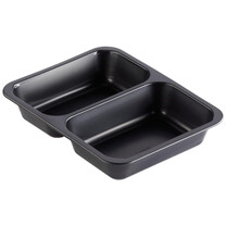 Duni Menüschalen schwarz - PP 550480 ml
