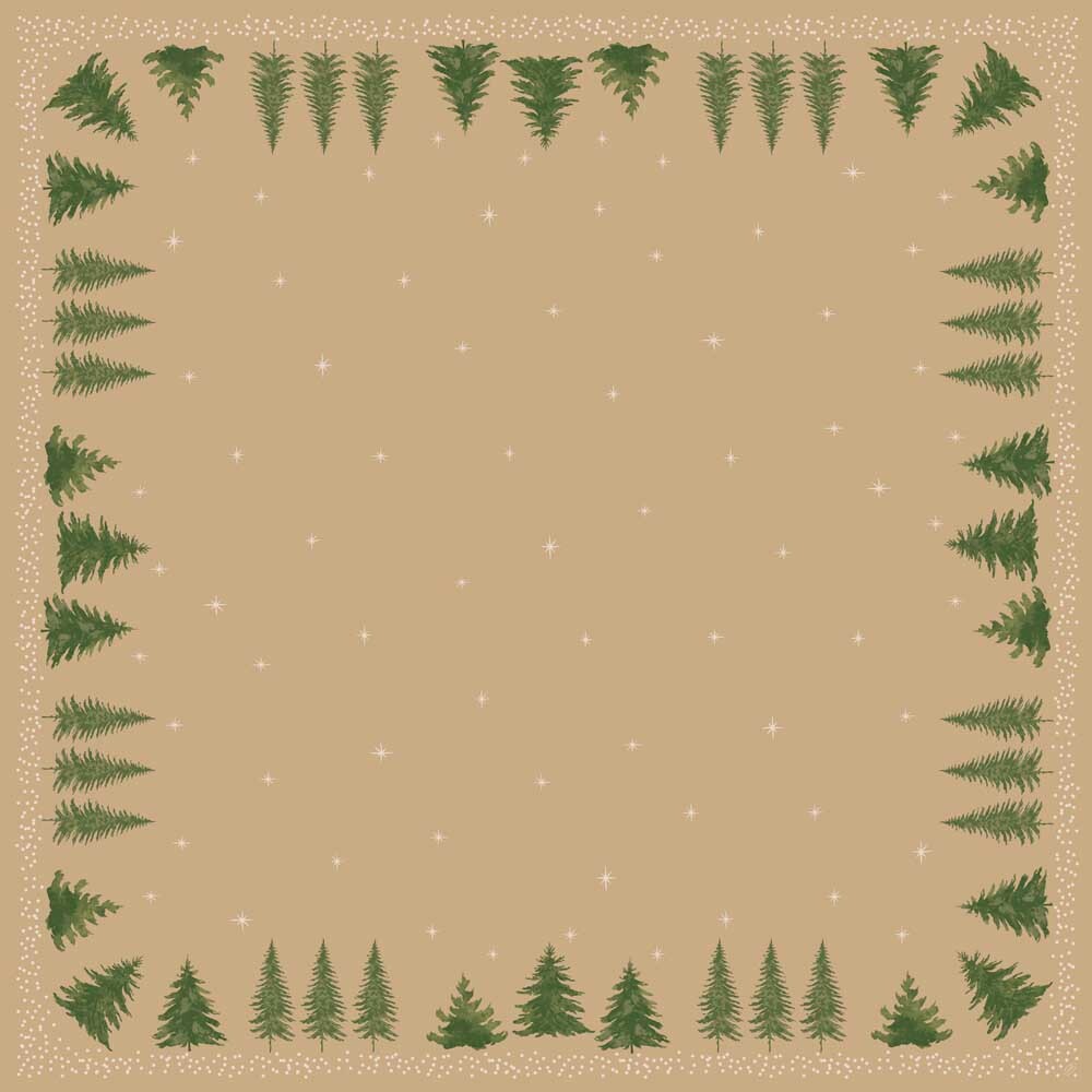 Duni Mitteldecken 84 x 84 cm 20er Pack Humble Trees Duni Mitteldecken 84 x 84 cm 20er Pack Humble Trees