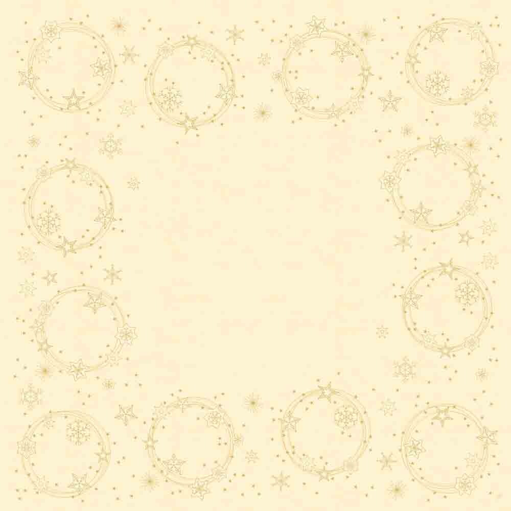 Duni Mitteldecken 84 x 84 cm 20er Pack Star Shine cream Duni Mitteldecken 84 x 84 cm 20er Pack Star Shine cream