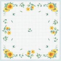 Duni Mitteldecken 84 x 84 cm 20er Pack Sunflower Day