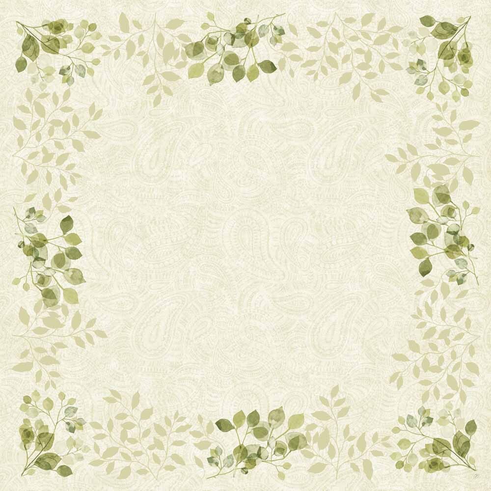 Duni Mitteldecken 84 x 84 cm 20er Pack Paisley leaves Duni Mitteldecken 84 x 84 cm 20er Pack Paisley leaves