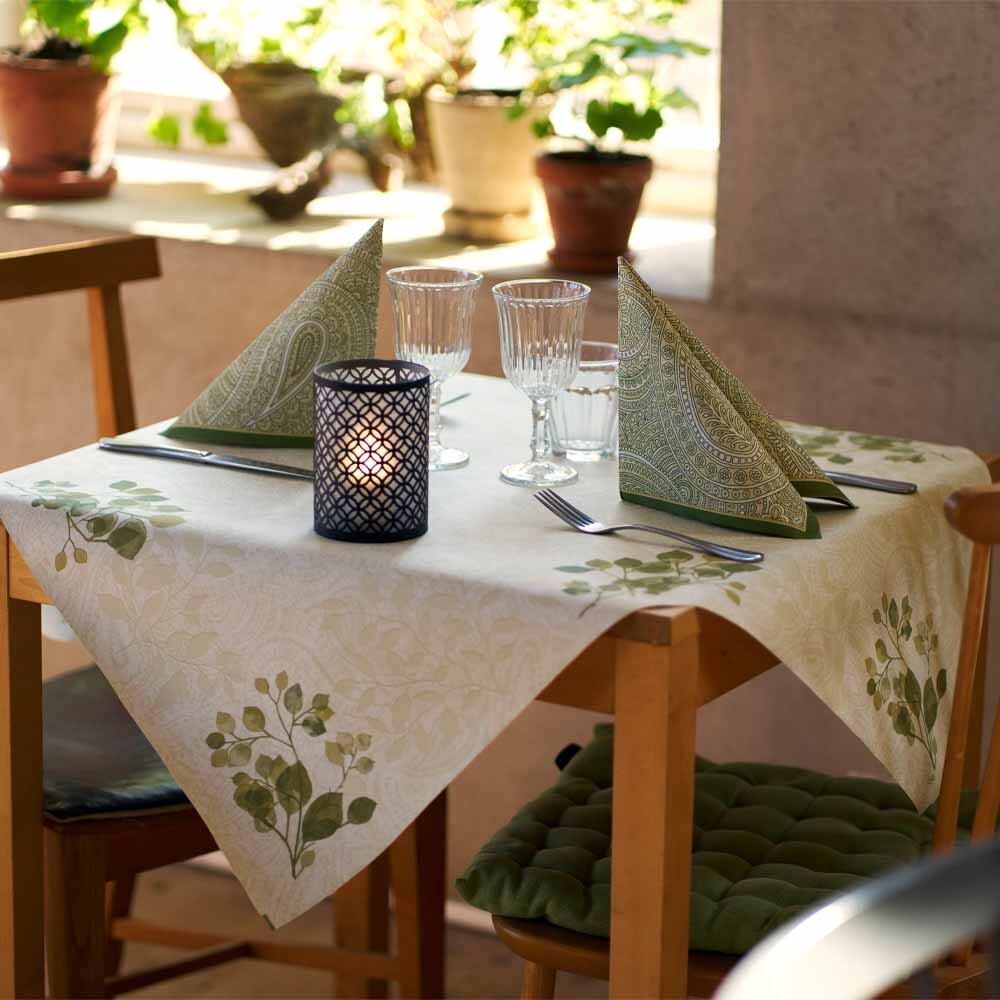 Duni Mitteldecken 84 x 84 cm 20er Pack Paisley leaves Duni Mitteldecken 84 x 84 cm 20er Pack Paisley leaves
