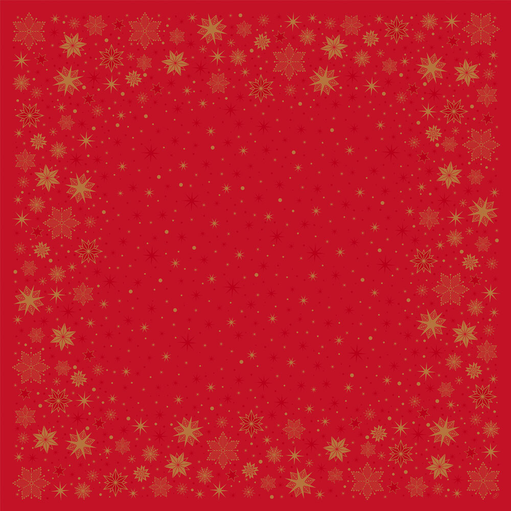Duni Mitteldecken Bio Dunicel 84 x 84 cm Gastropackung Stargazing Red Duni Mitteldecken Bio Dunicel 84 x 84 cm Gastropackung Stargazing Red