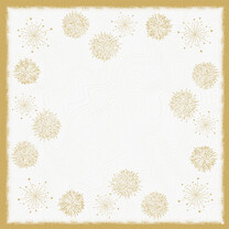 Duni Mitteldecken Dunicel 84 x 84 cm 20er Pack Sparkly White Duni Mitteldecken Dunicel 84 x 84 cm 20er Pack Sparkly White